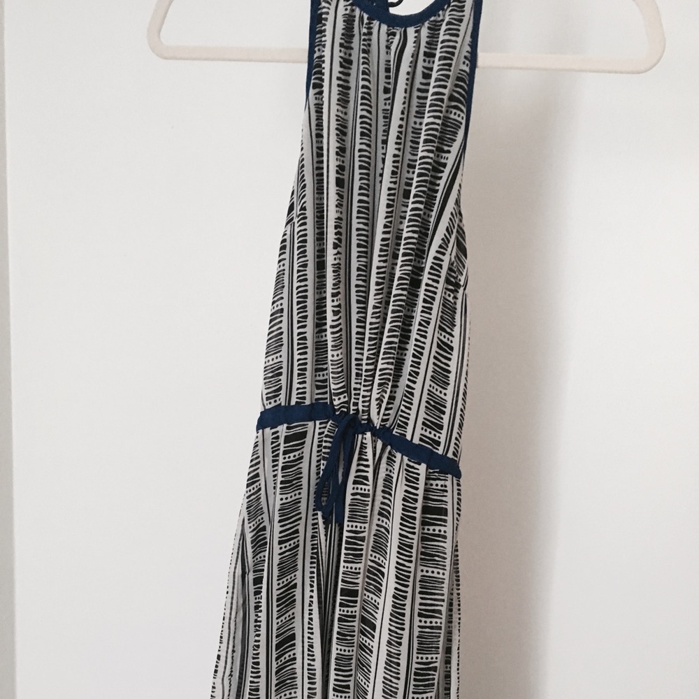 Open Back Drawstring Sun Dress - Picture 3 of 3